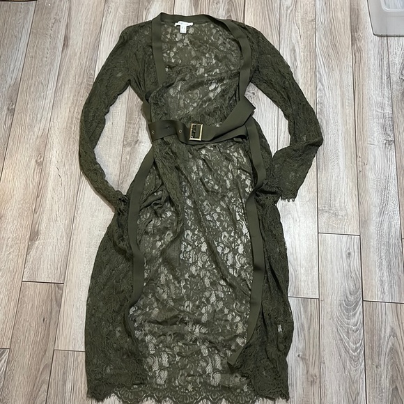 Tops - NWOT Long Lace Cardigan